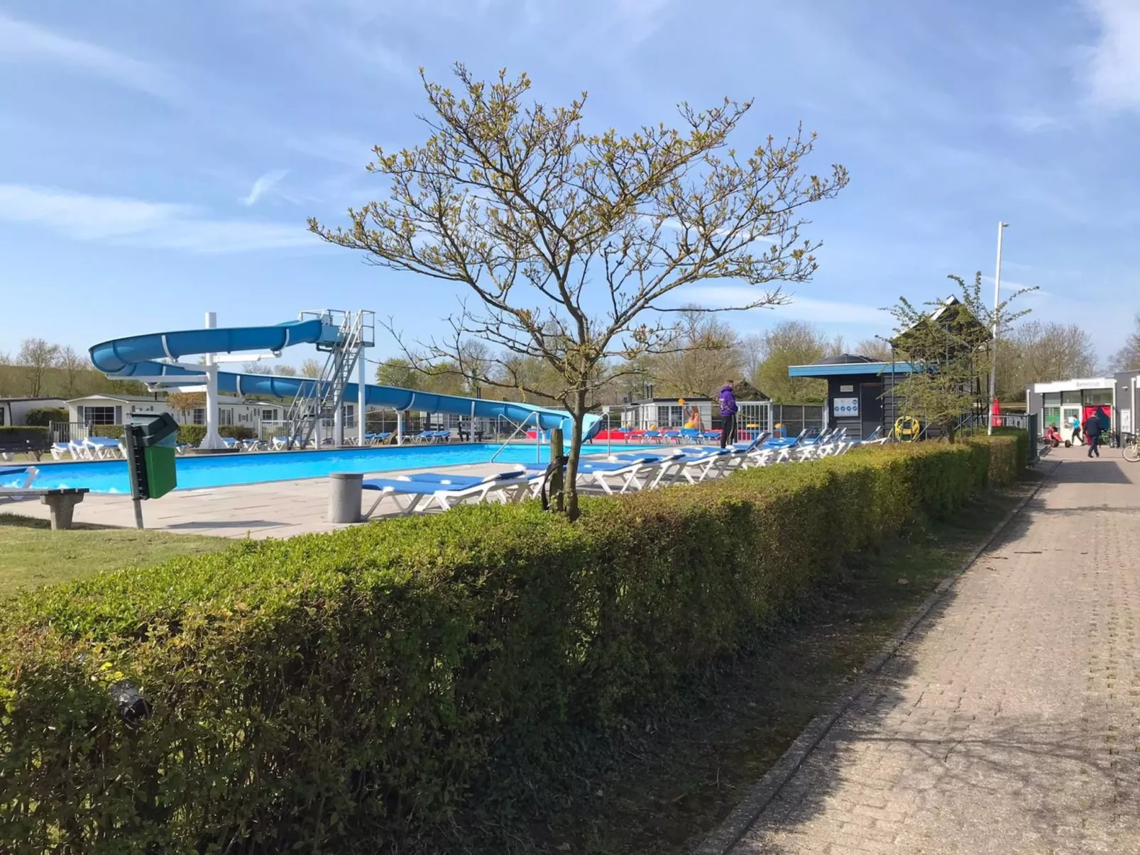 Mobilheim Budget 6p auf dem Campingplatz Scheldeoord-Draußen