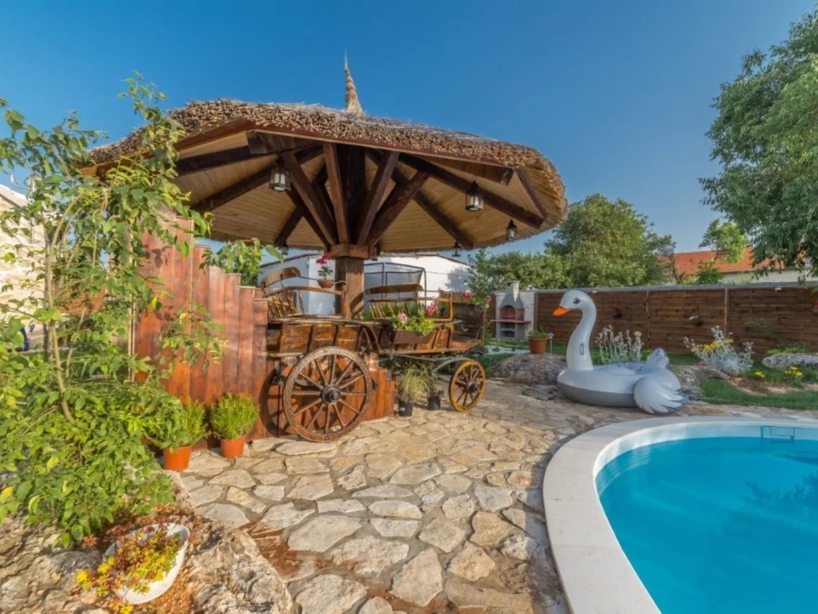 Charmante Ferienvilla Krka-Dehors