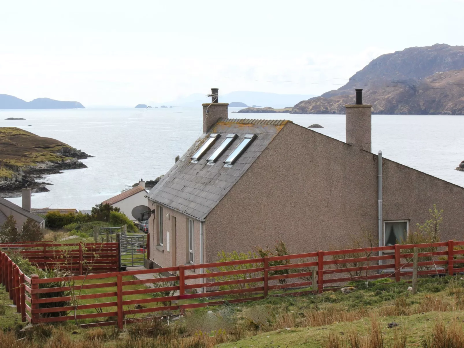 Rustikales Ferienhaus Shiantview-Outside