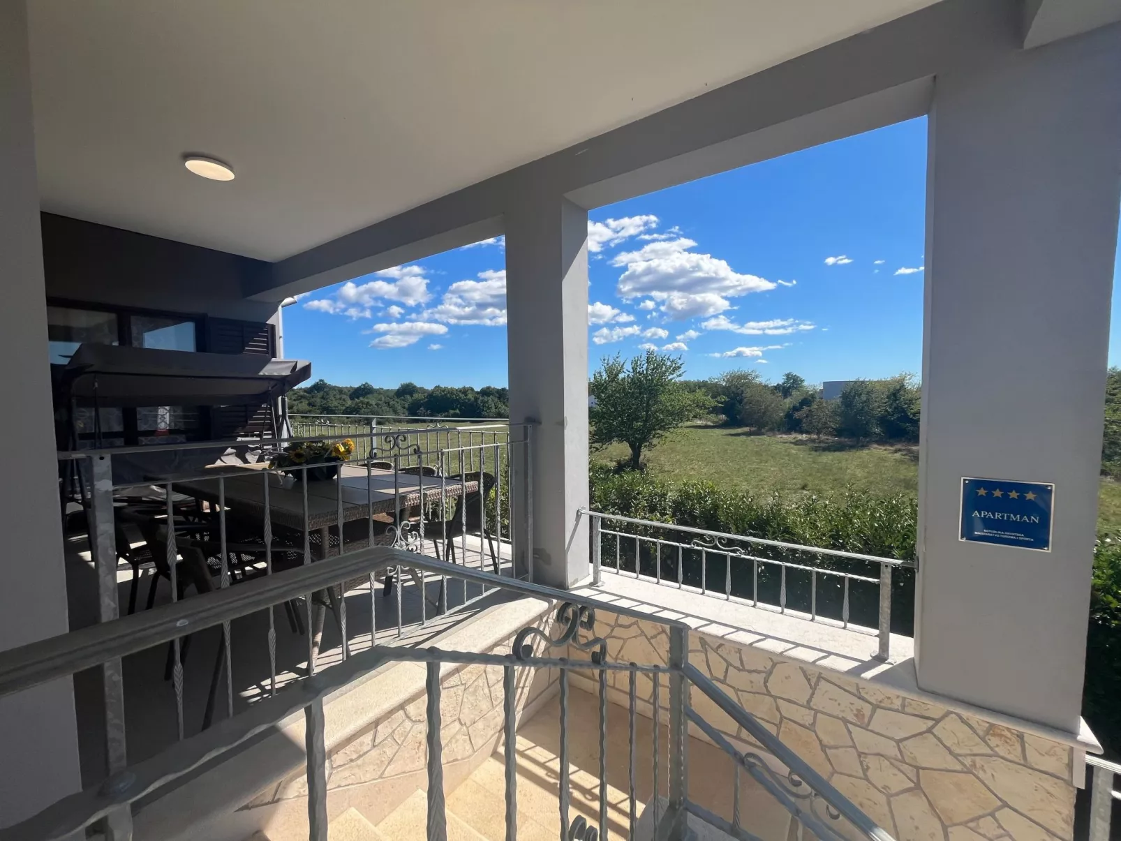 Wohnung "Wohnung Sterna mit Pool"-Outside