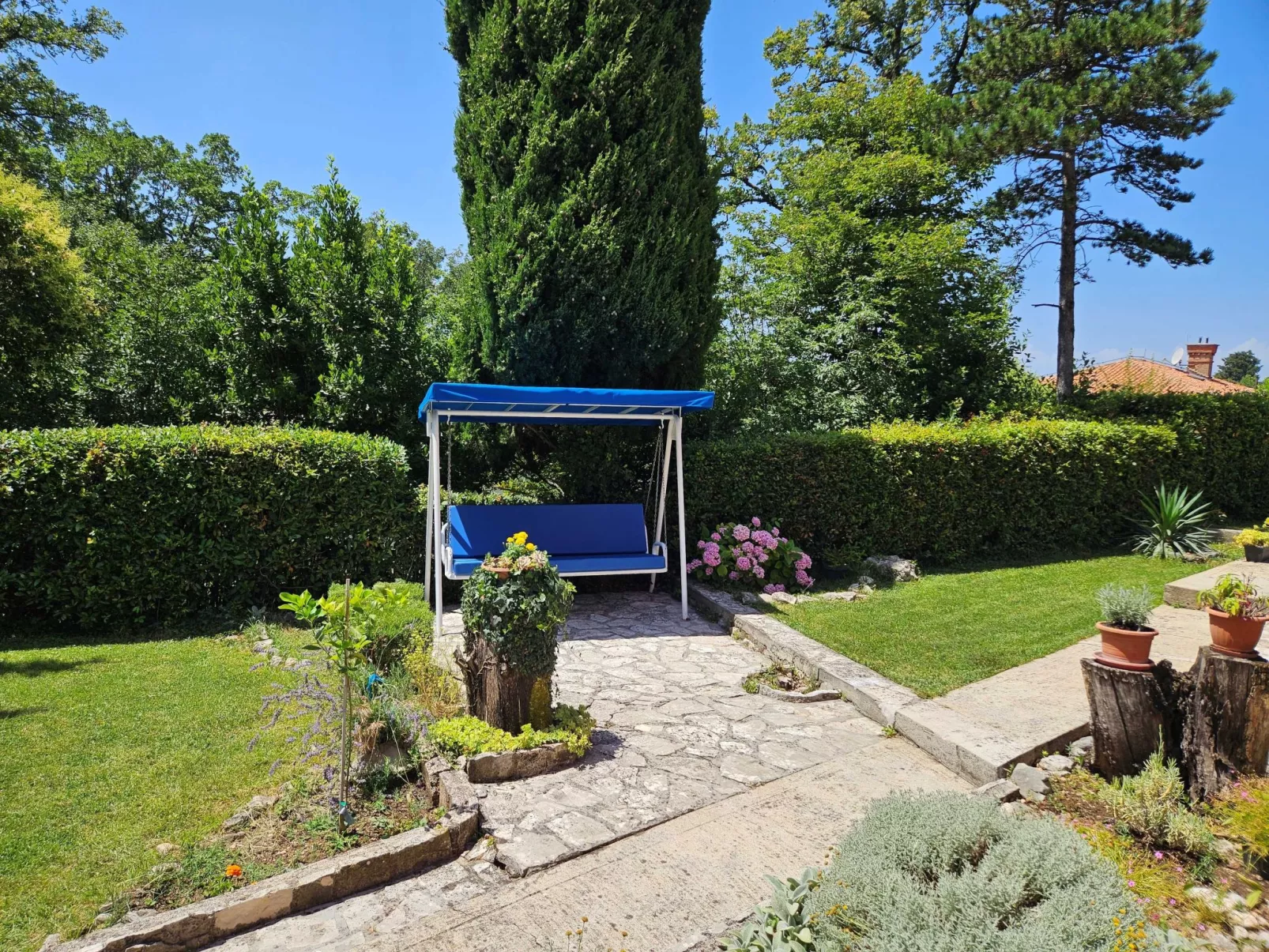 Gemütliches kleines schönes Haus für max. 4 Personen-Draußen