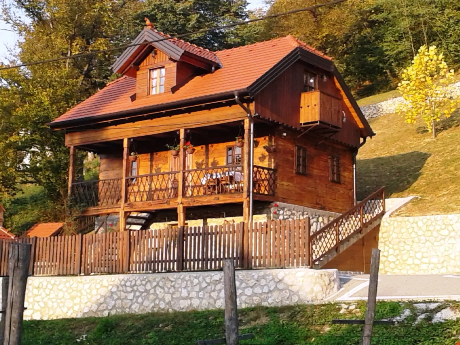 Für 4 Personen und 1 Kind in Tuhelj, Nordkroatien-Outside