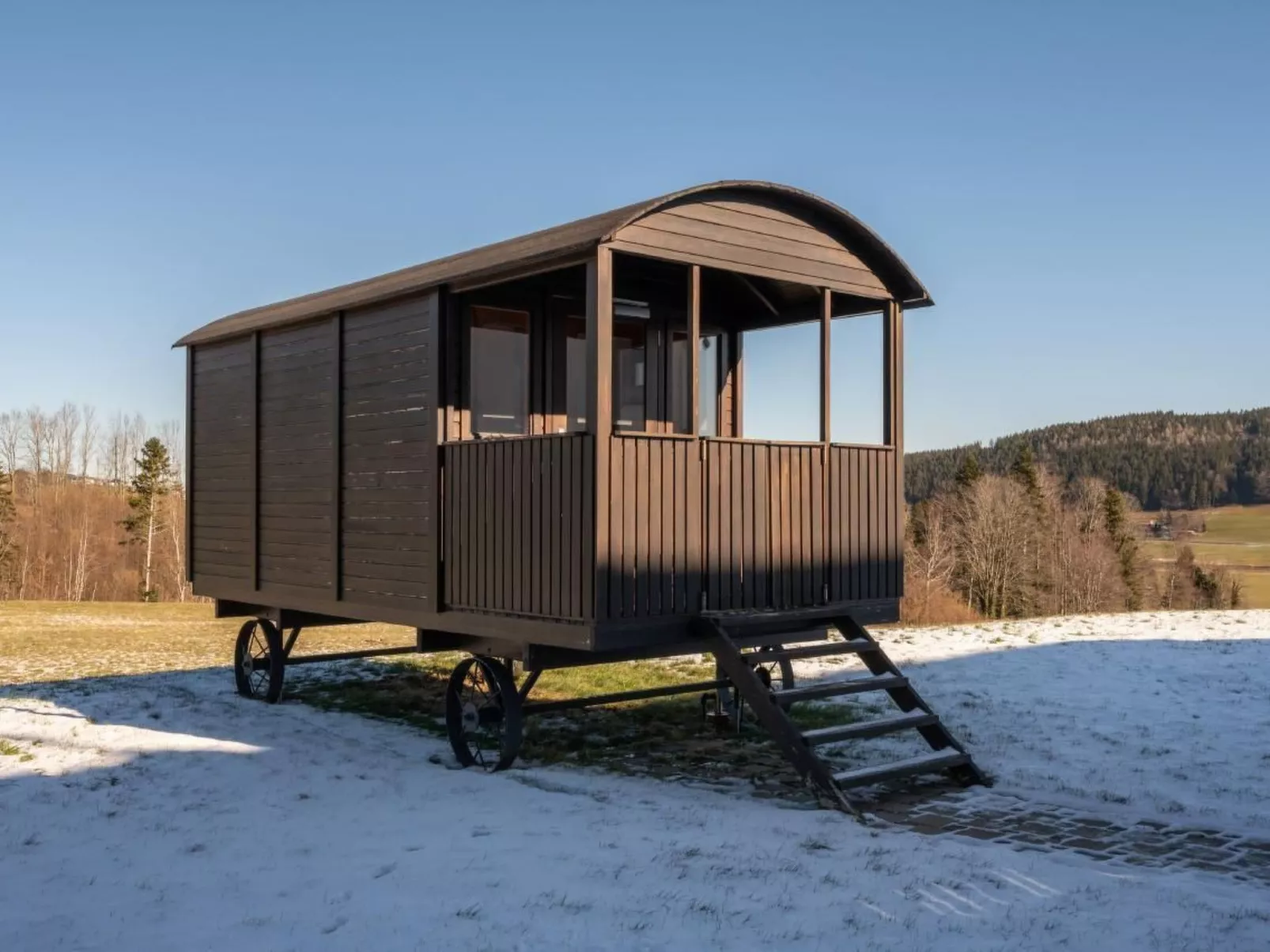 Residenz Zugspitzblick mit 6 Schlafzimmern-Draußen