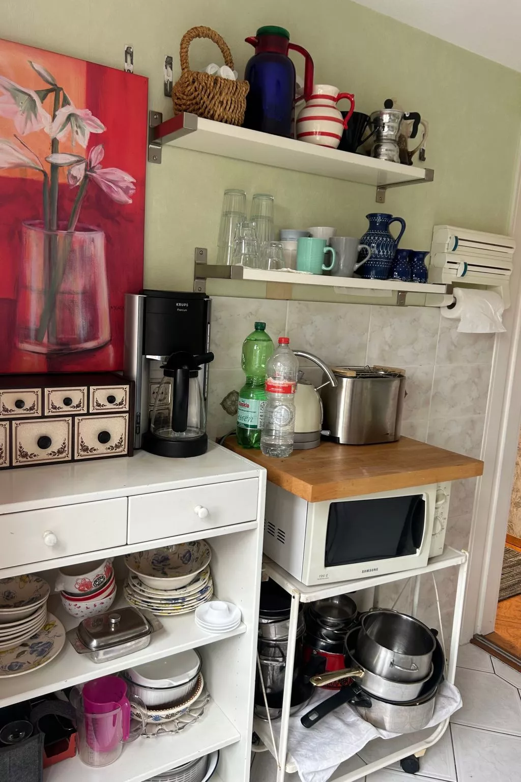 Datscha im Grünen-Drinnen