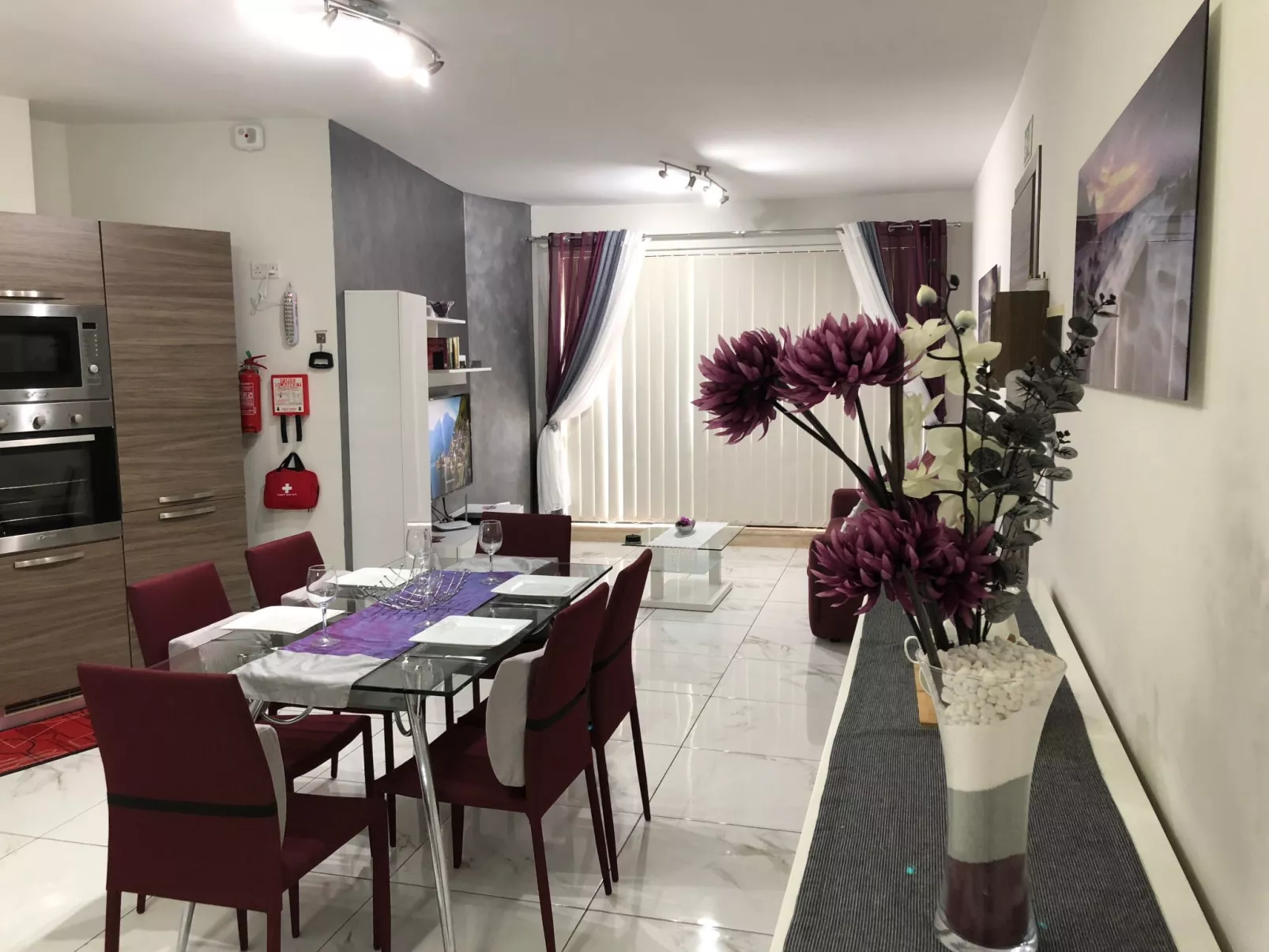 Gemütliche Ferienwohnung mit Meerblick-Inside