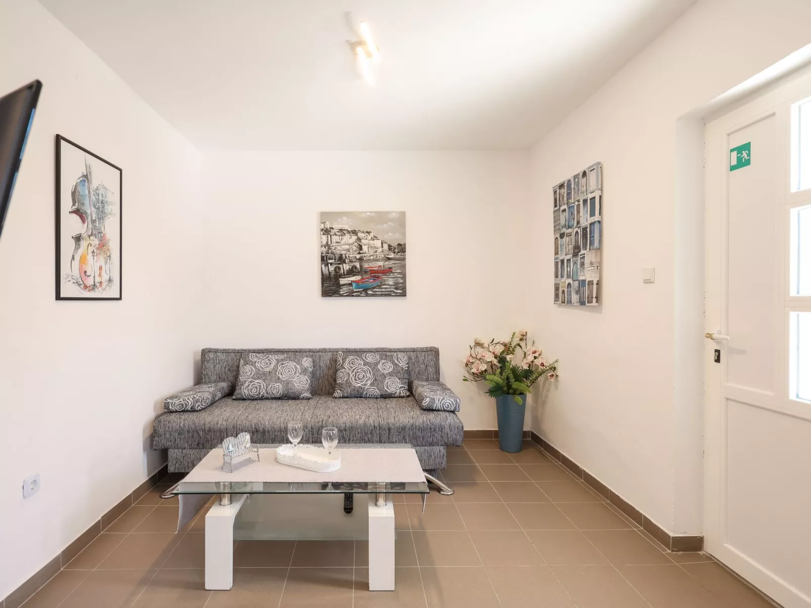 Wohnung "Wohnung A1" direkt am Strand - Inside