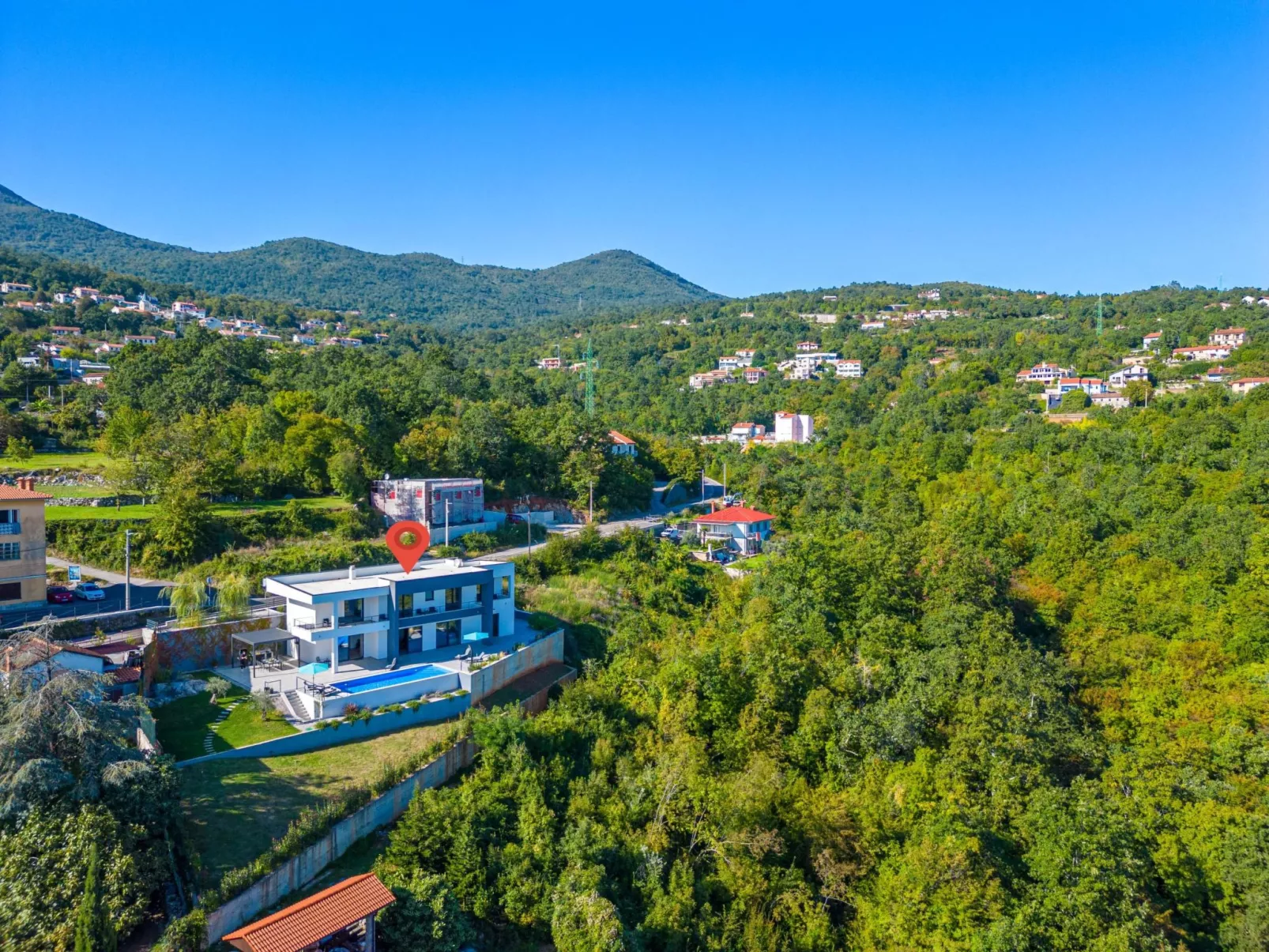 Schönes Ferienhaus Villa Ziganto-Outside