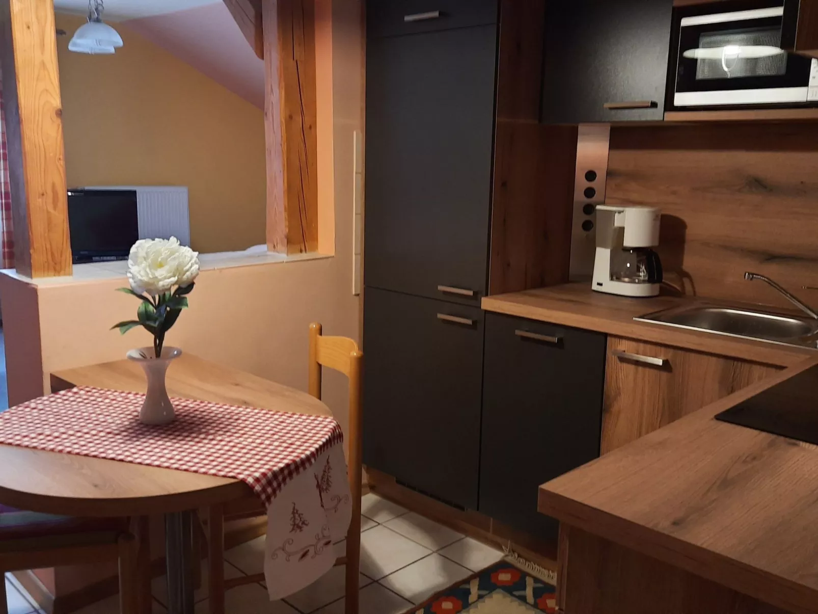 Abendrot in Bayerisch Eisenstein-Inside