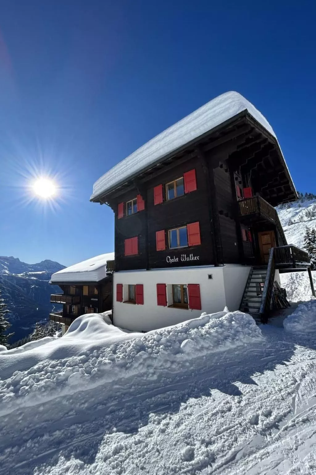 Chalet Walker auf der Riederalp-Dehors
