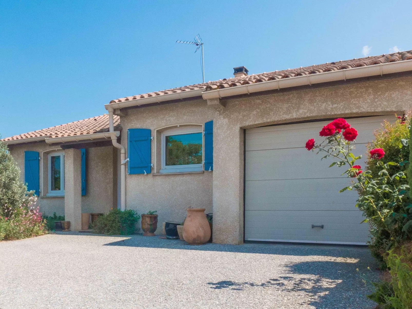 Haus für 4 Personen mit großem Privatpool-Outside