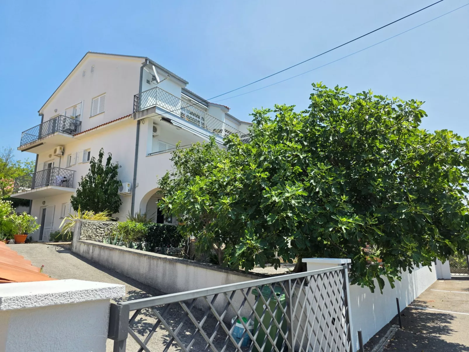 Wohnung für 4 Personen mit Meerblick-Draußen