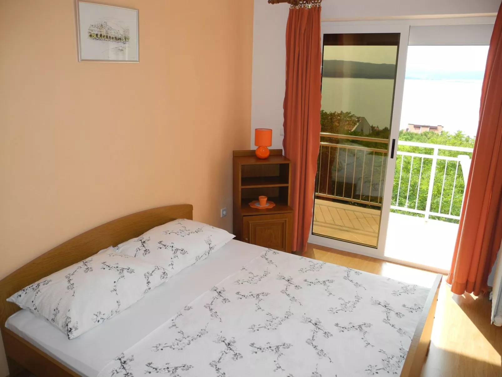 Wohnung in Dramalj, mit Balkon und Meerblick-Dedans