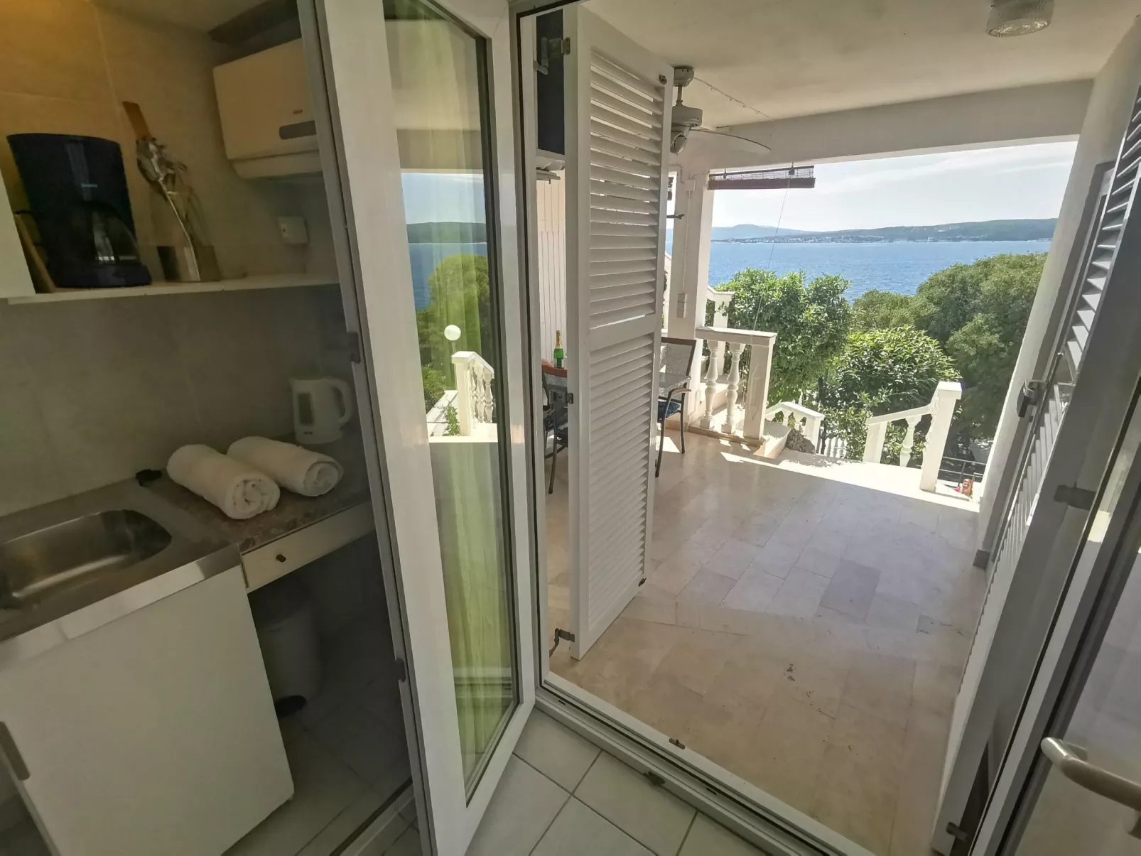 Studio für 2 Personen, 70m vom Strand entfernt - Dedans