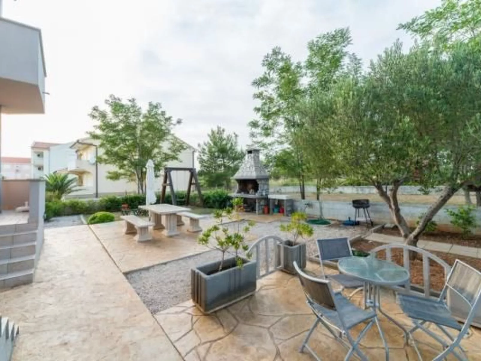 "Maestral 02" direkt am Strand-Draußen