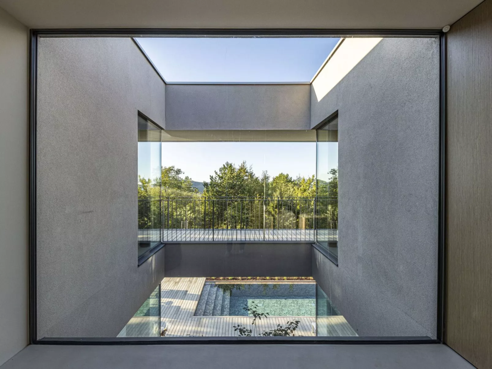 Ferienvilla MIstra mit privatem Pool-Draußen