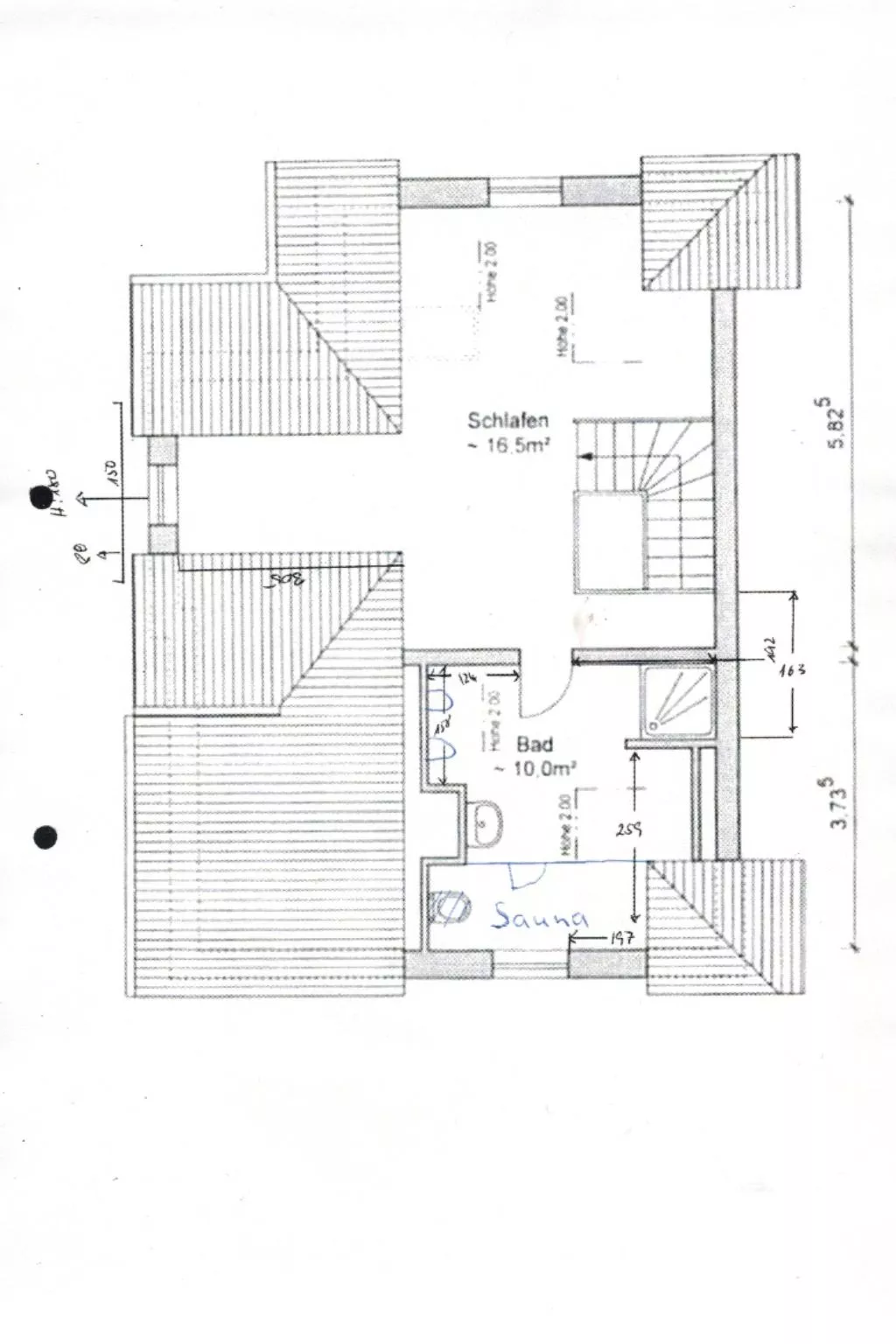 Appartement mit Privater Sauna und Meerblick-Dedans