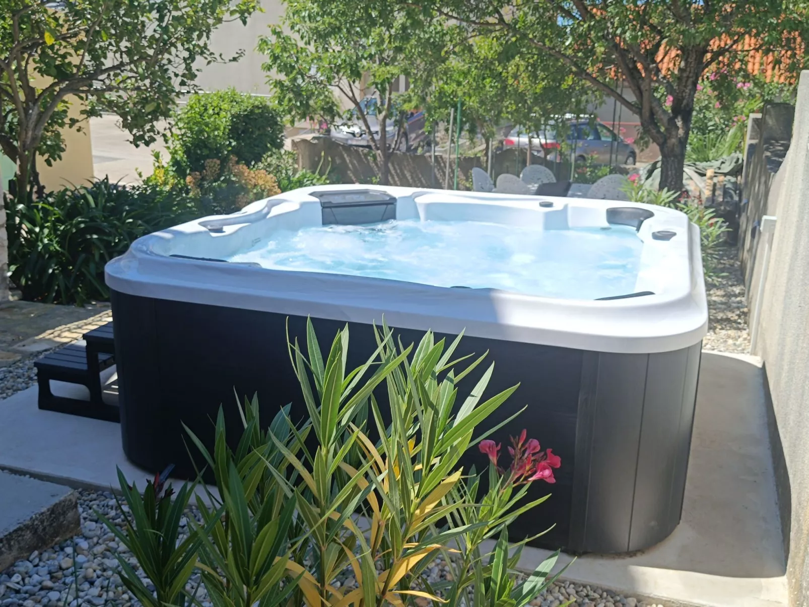 Gartenvilla am Meer Kožino-Draußen