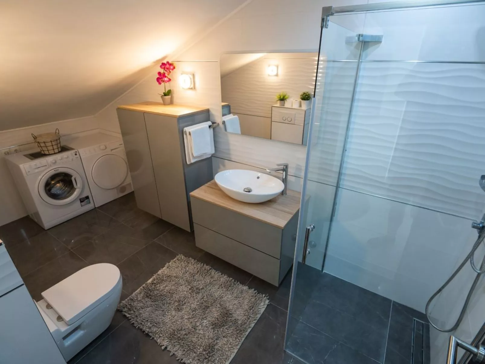 Wohnung in Turanj mit sicherem Parkplatz-Drinnen