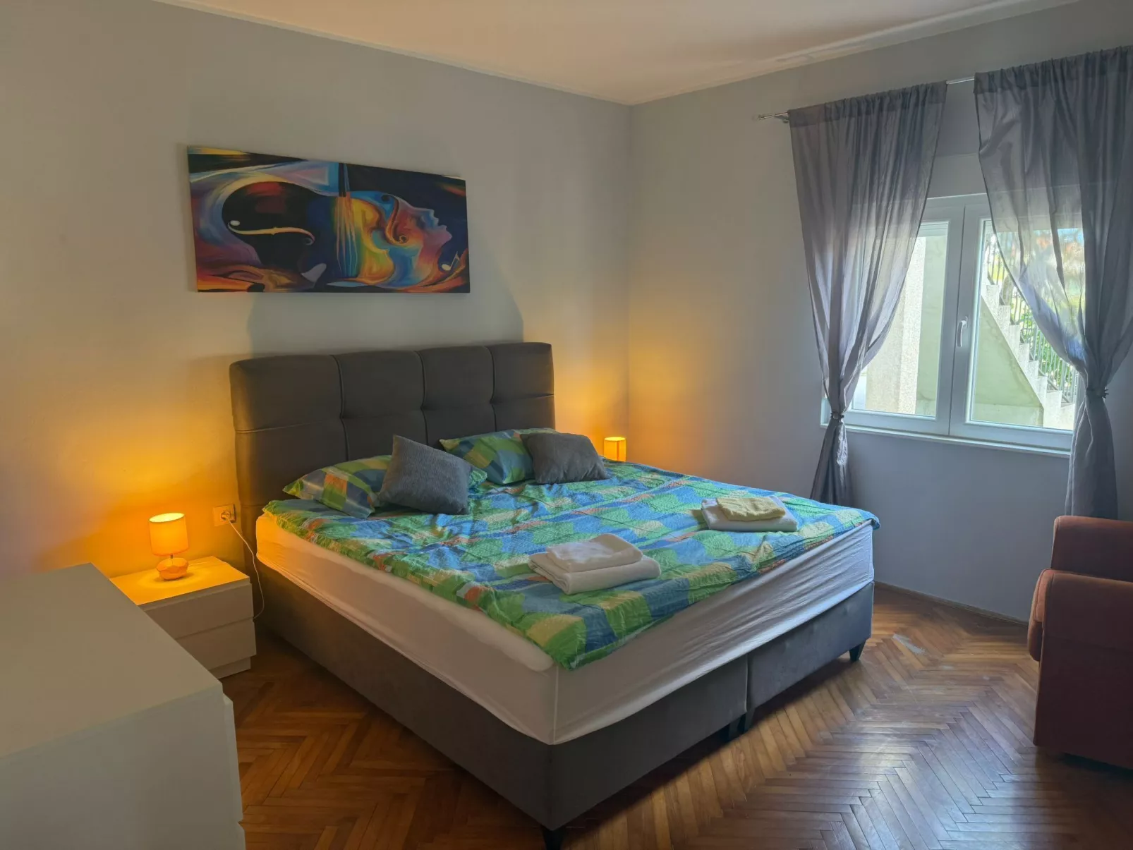 Appartement mit überdachter Terrasse-Dedans