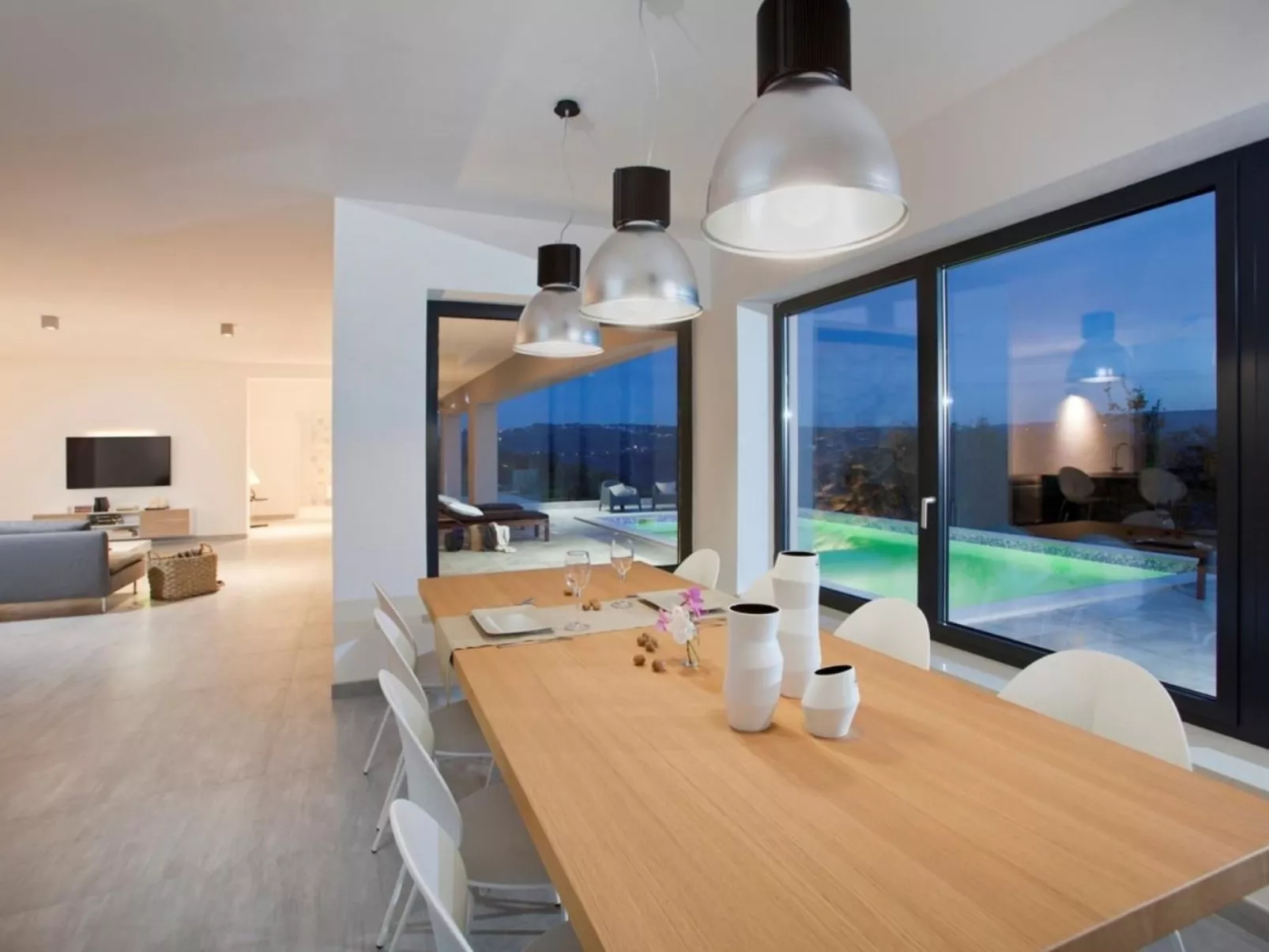 Moderne Villa Arsia mit Pool, gelegen in der Nähe von Labin-Dedans