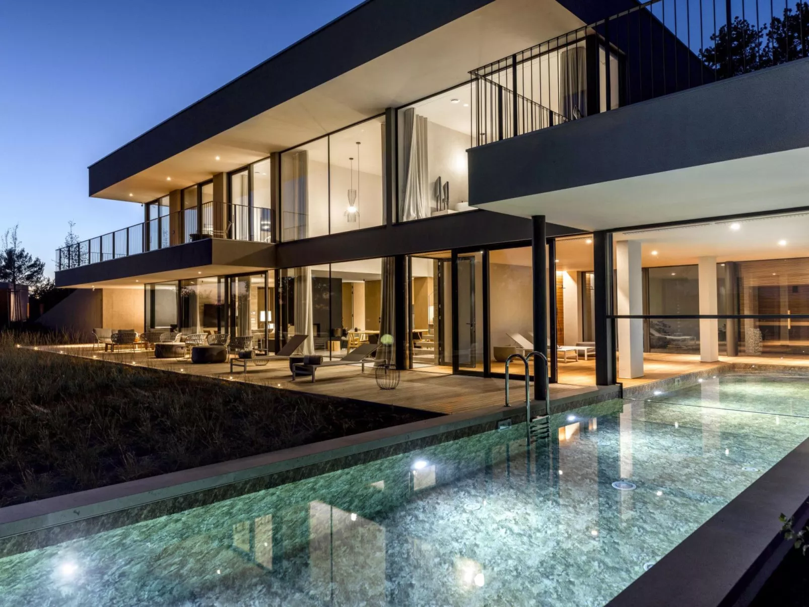 Ferienvilla Villa L Istra mit privatem Pool-Draußen