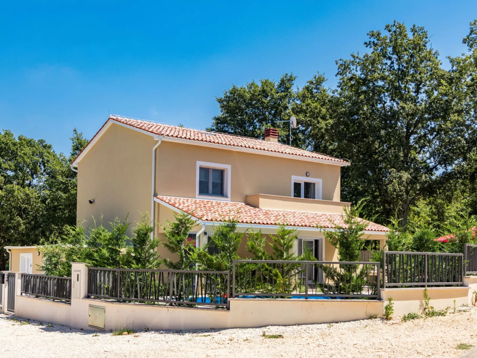 Newly built (2018), fully detached holiday villa with a private swimming pool-Outside