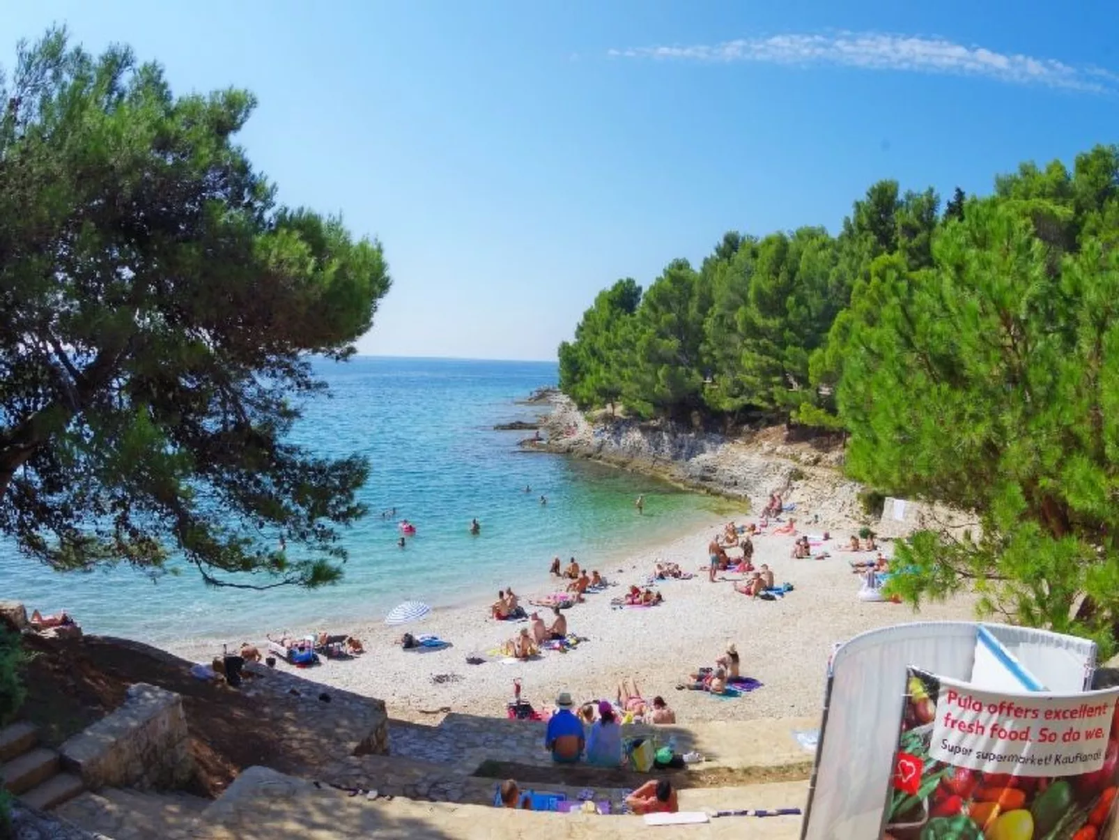 200m vom Strand entfernt-Dehors