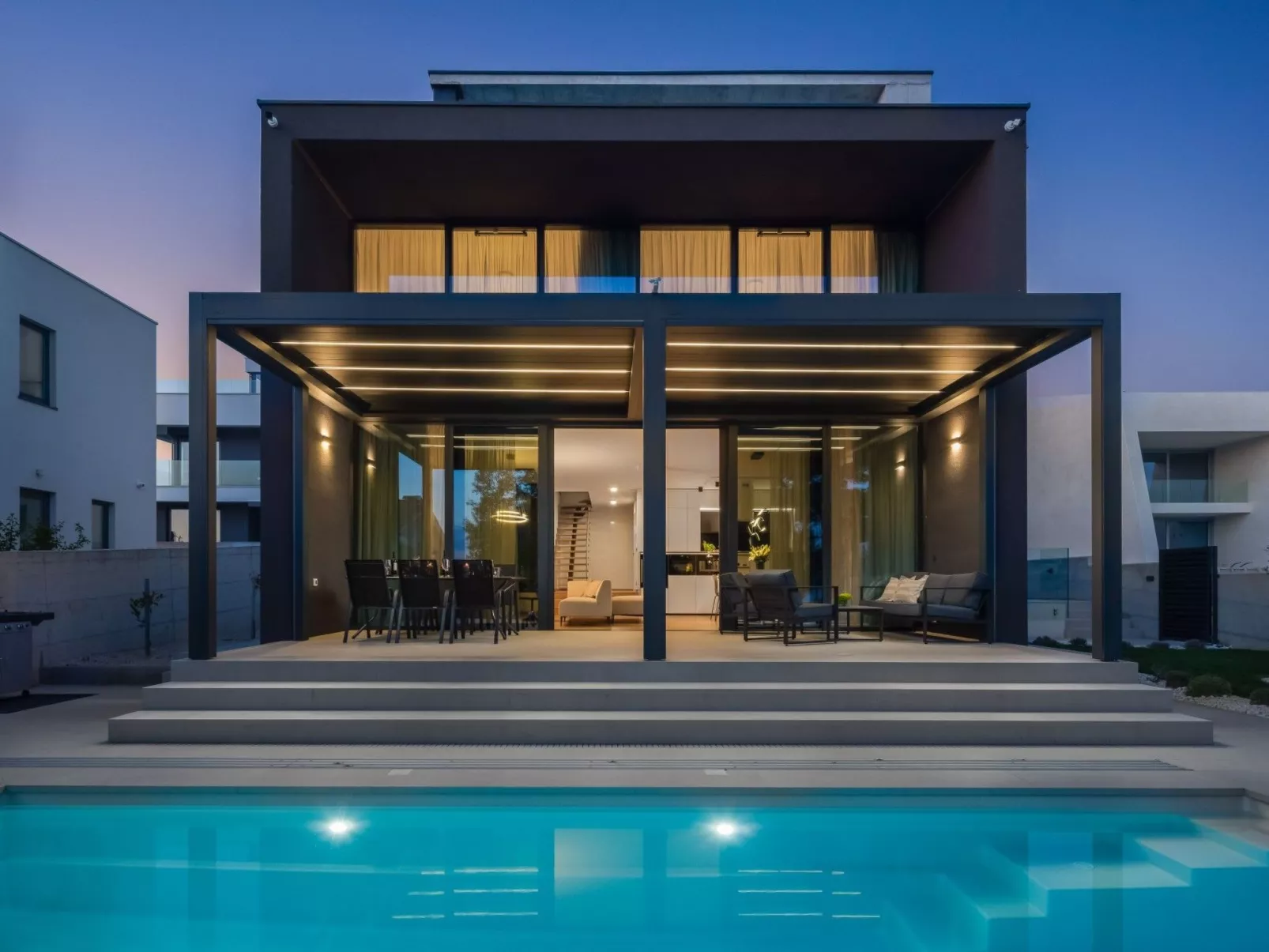 Villa Acacia für 9 Personen und 1 Kind-Dedans