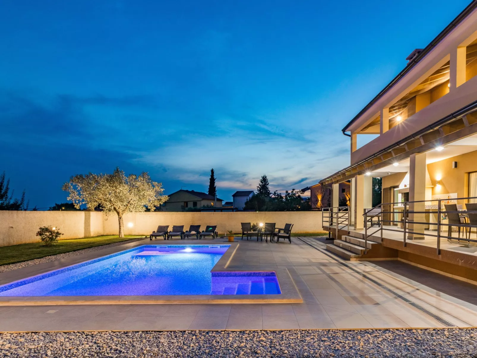 In Juršići mit Privatem Pool-Dehors