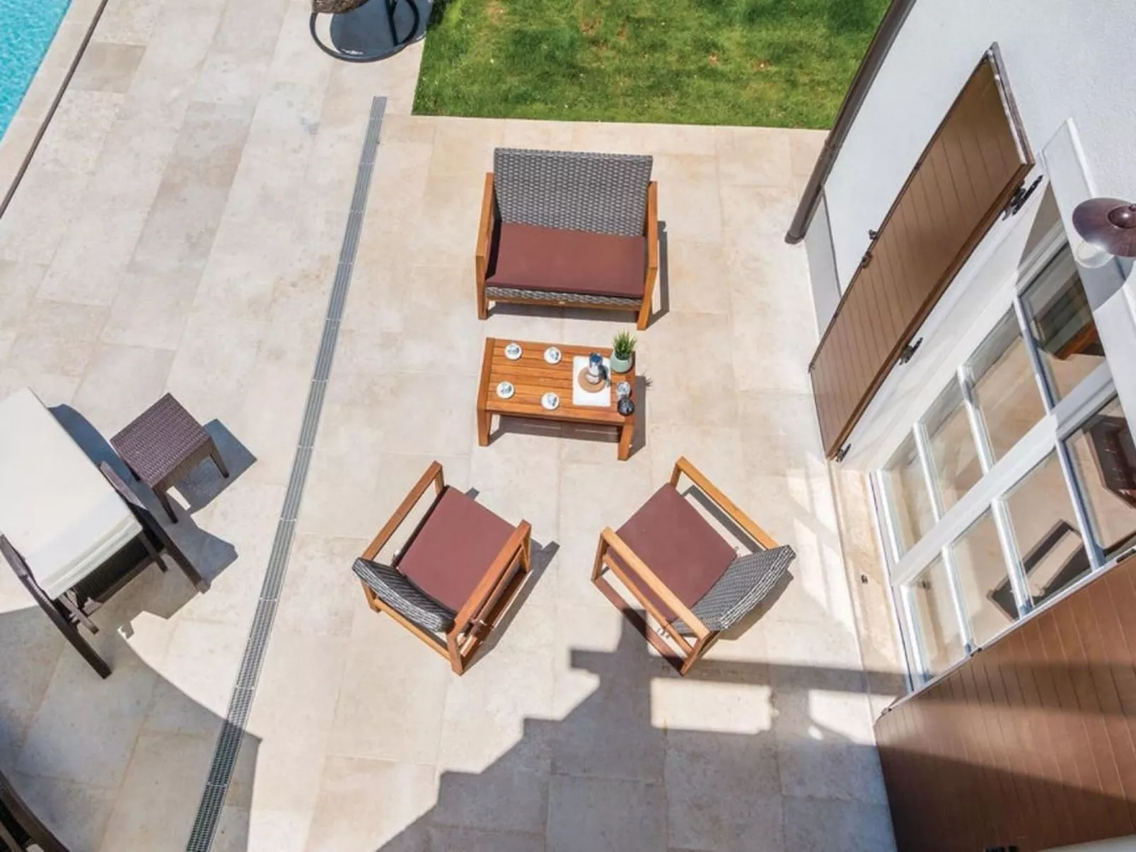 Villa "Magnolia" mit Schwimmbad, Sauna und Jacuzzi-Dehors