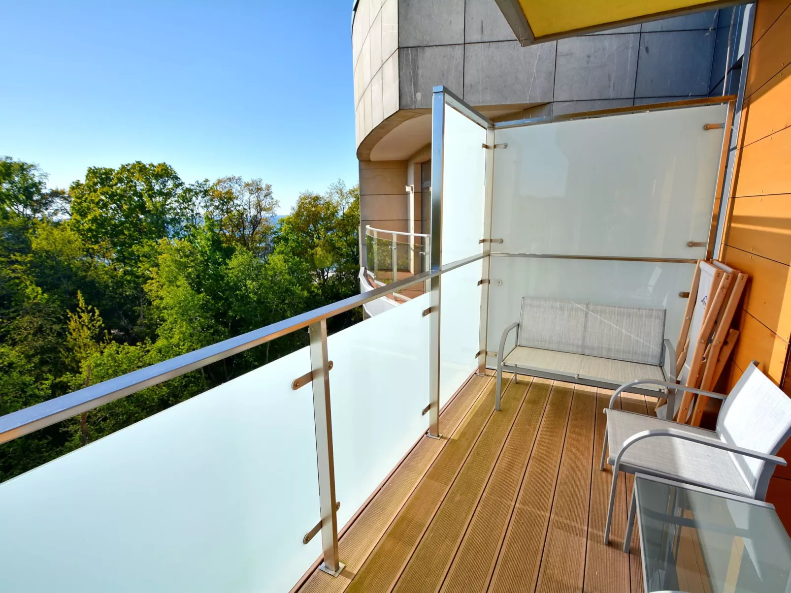 Luxuriöse Wohnung auf einer Düne mit Meerblick-Outside