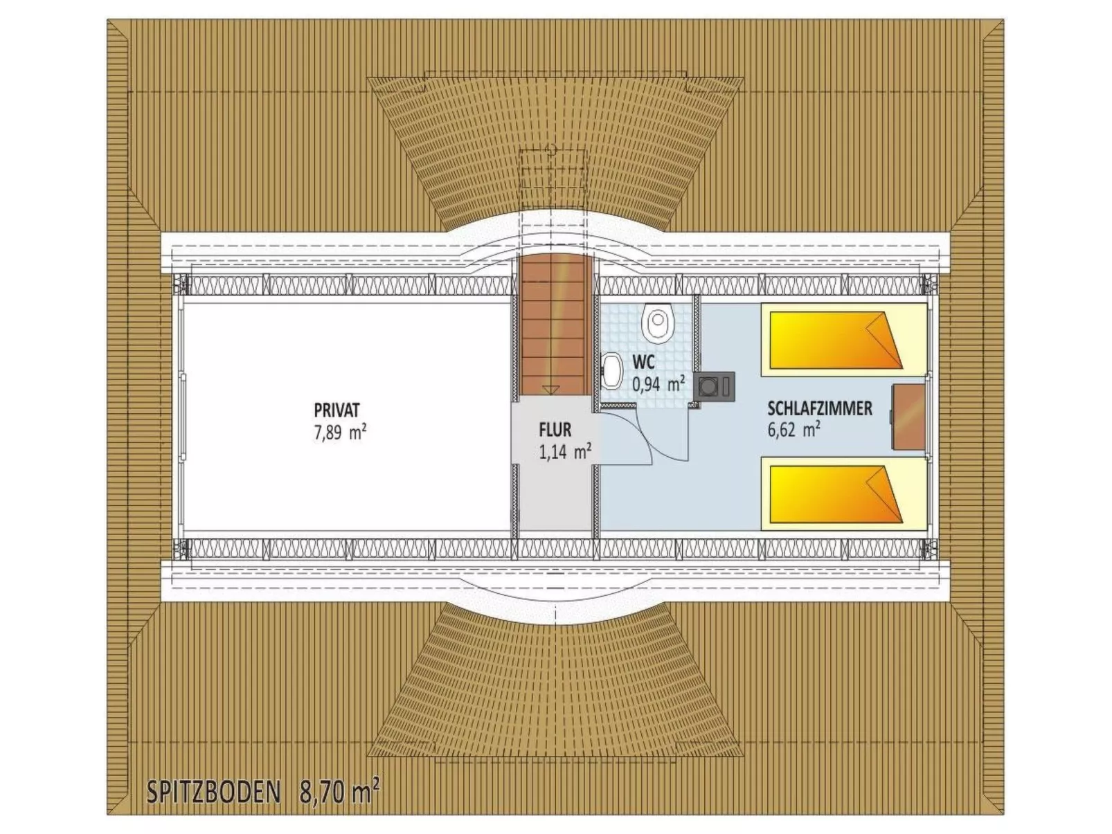 Mit Garten und Sauna-Inside