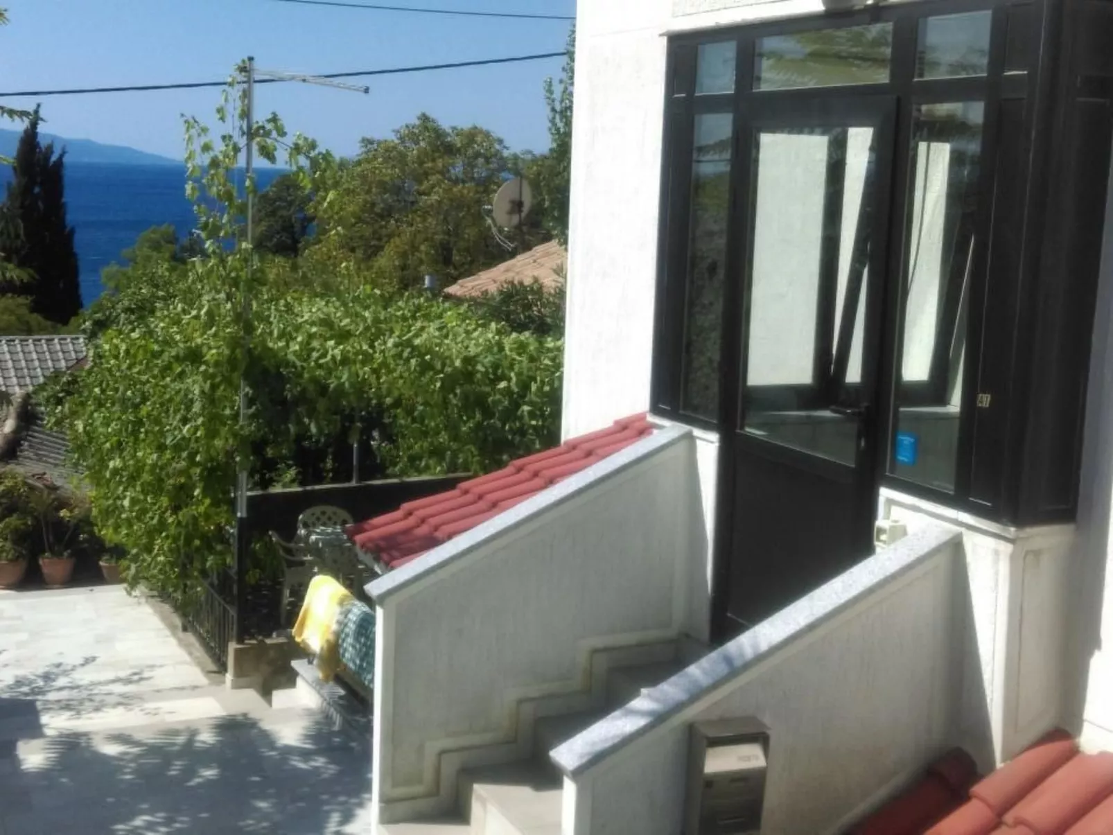 Wohnung in Rijeka mit Terrasse und Grill-Draußen