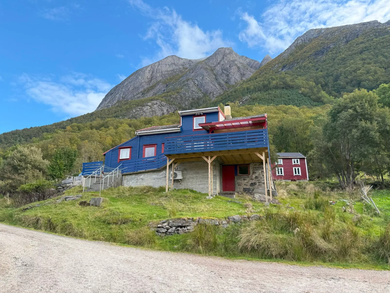 Stabben Blue House-Dehors