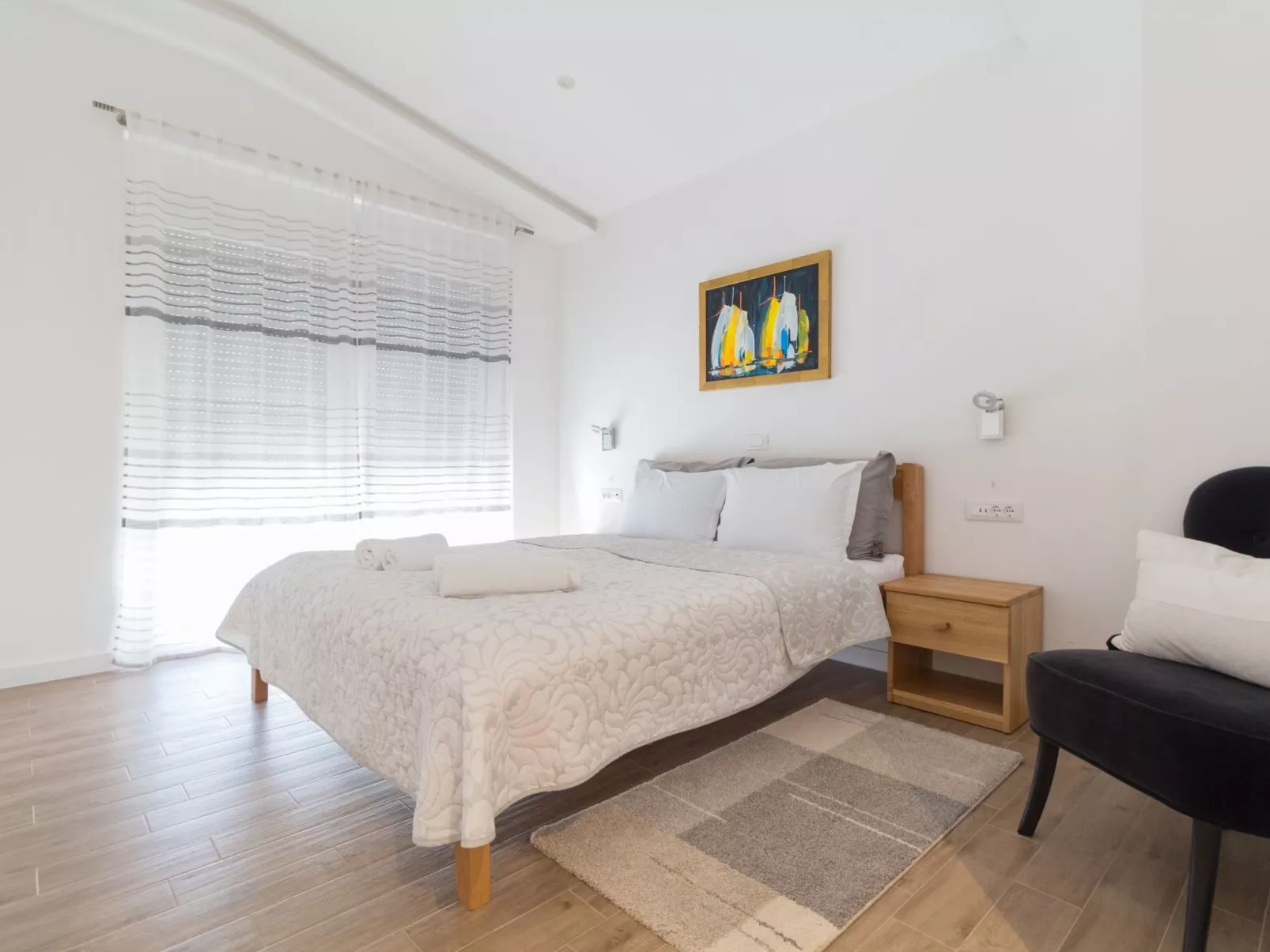 Villa Ema - beheizter Salzwasserpool, Fitnessraum und Sauna-Drinnen