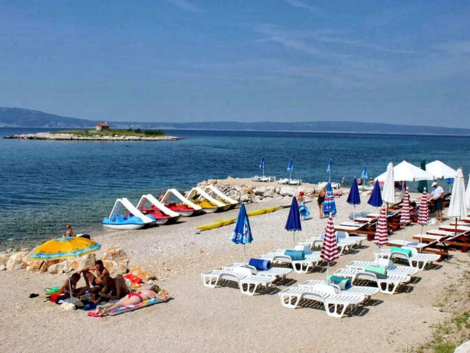 Wohnung "Marin Mataija" mit Blick auf das Wasser-Outside