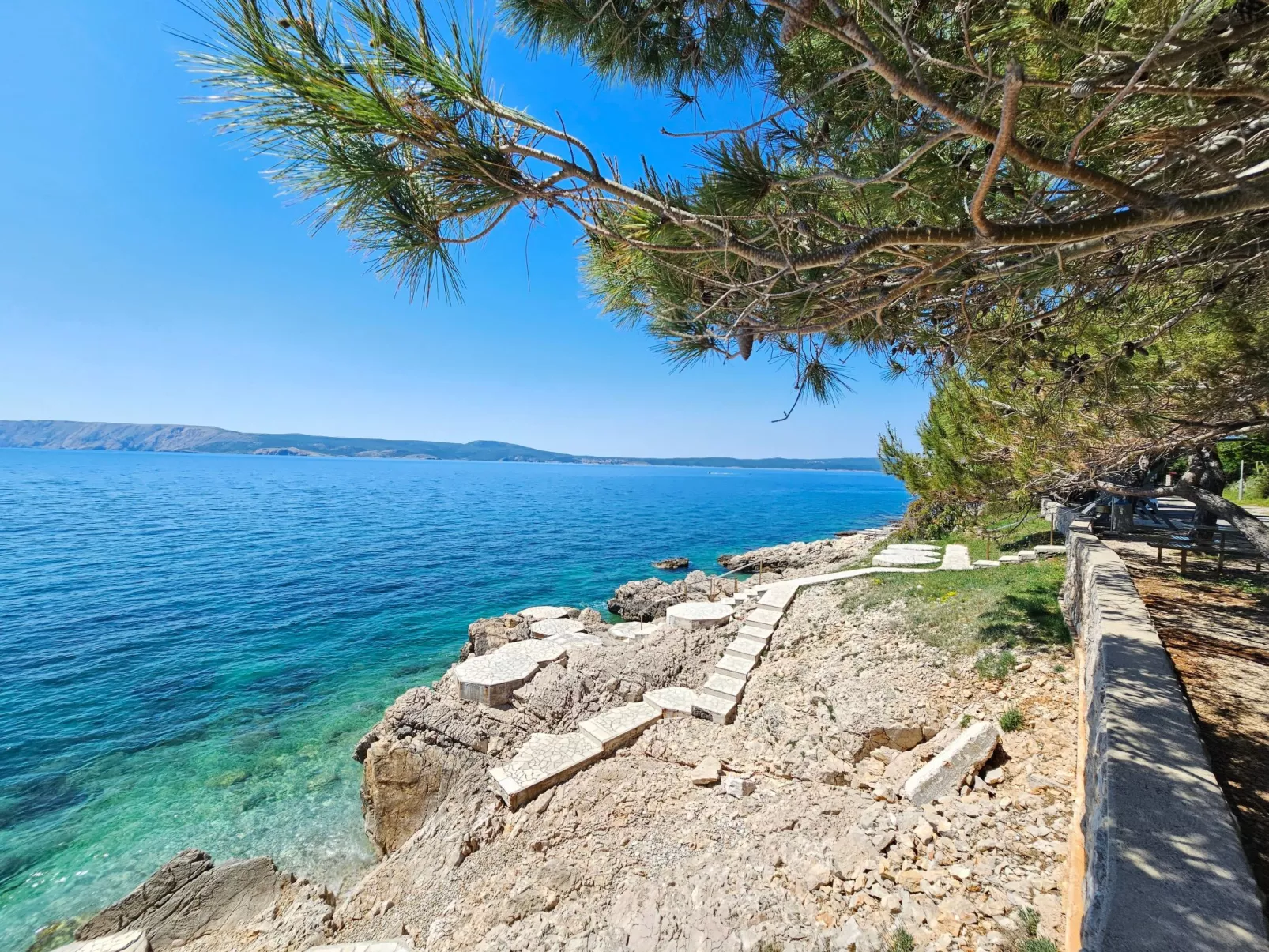 Villa Mediteranea direkt am Meer-Dehors