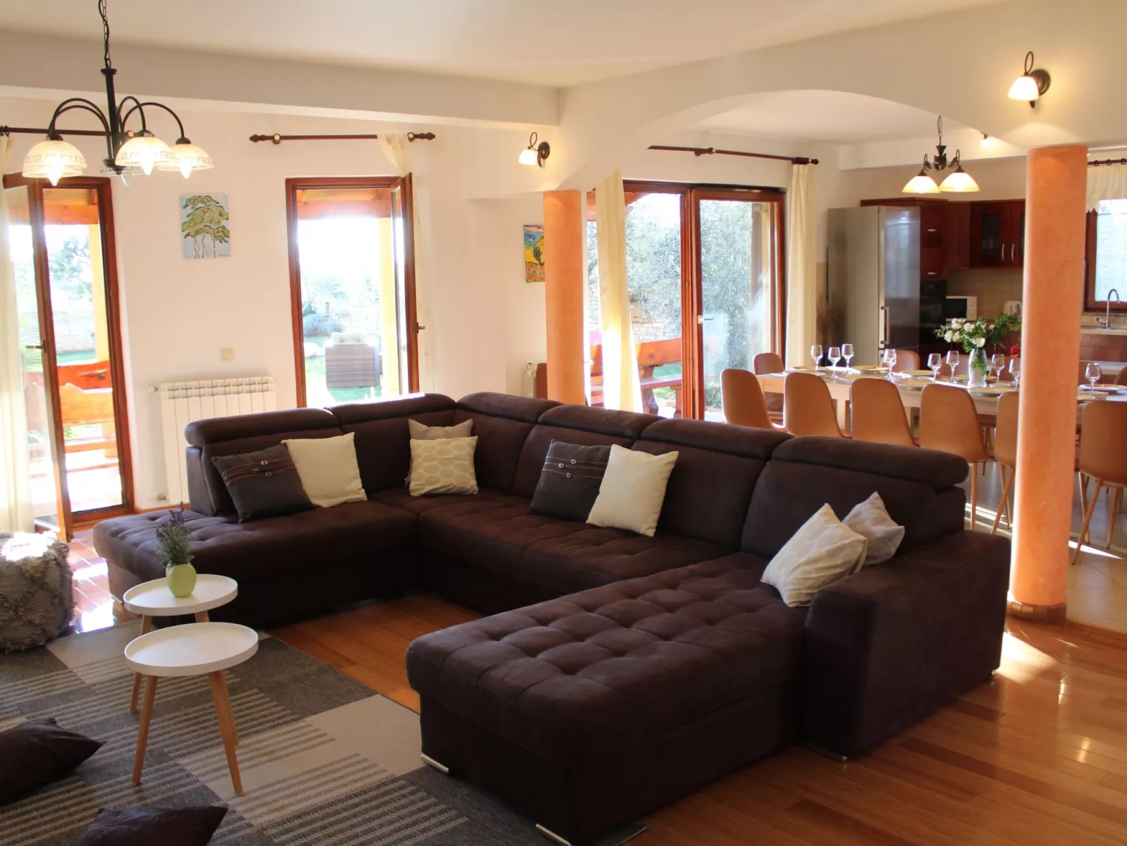 Gemütliches Ferienhaus mit Terrasse und Meerblick-Dehors