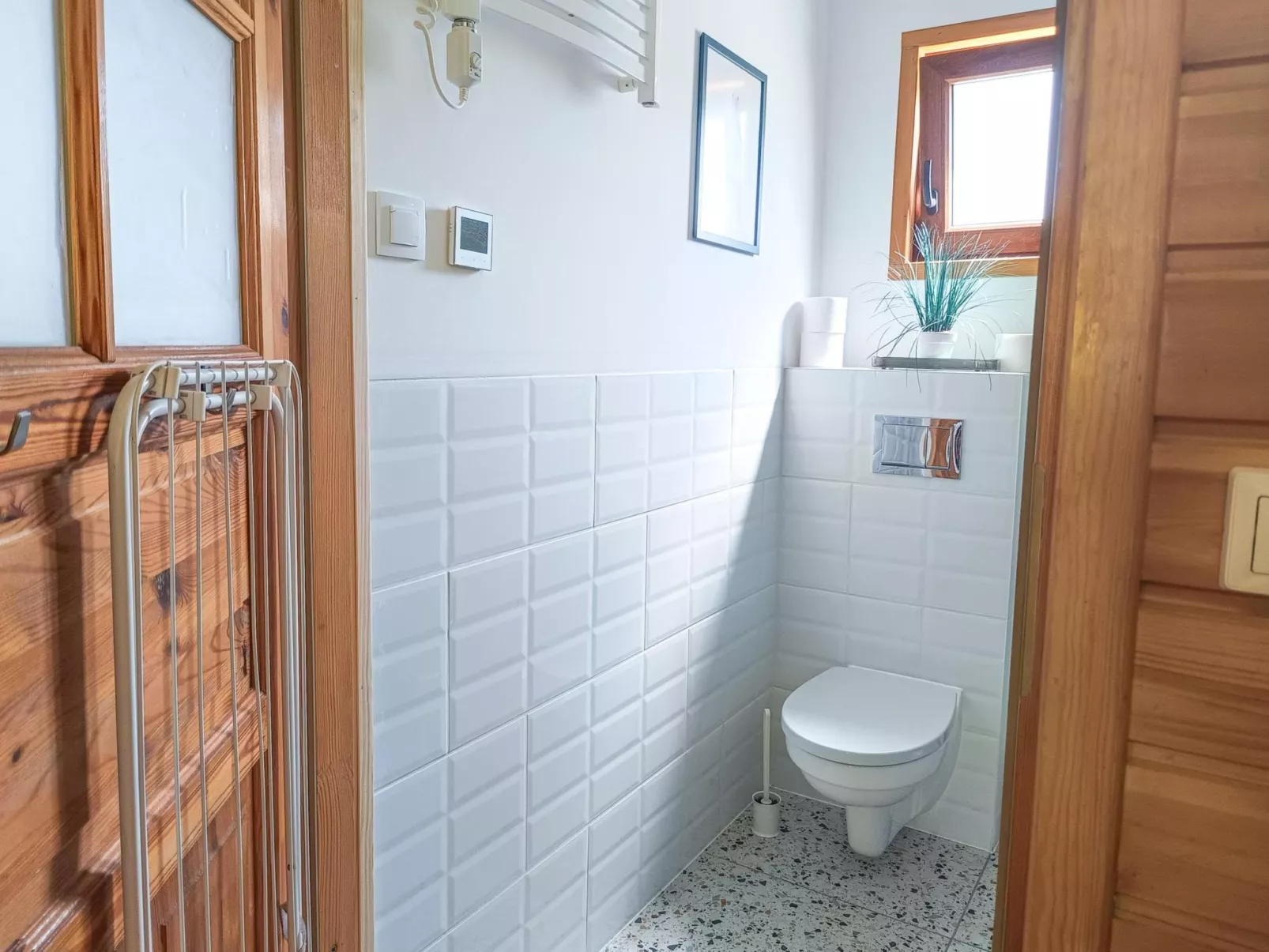 Modernes Ferienhaus in Kopalino mit Grill, Garten und Terrasse-Dedans