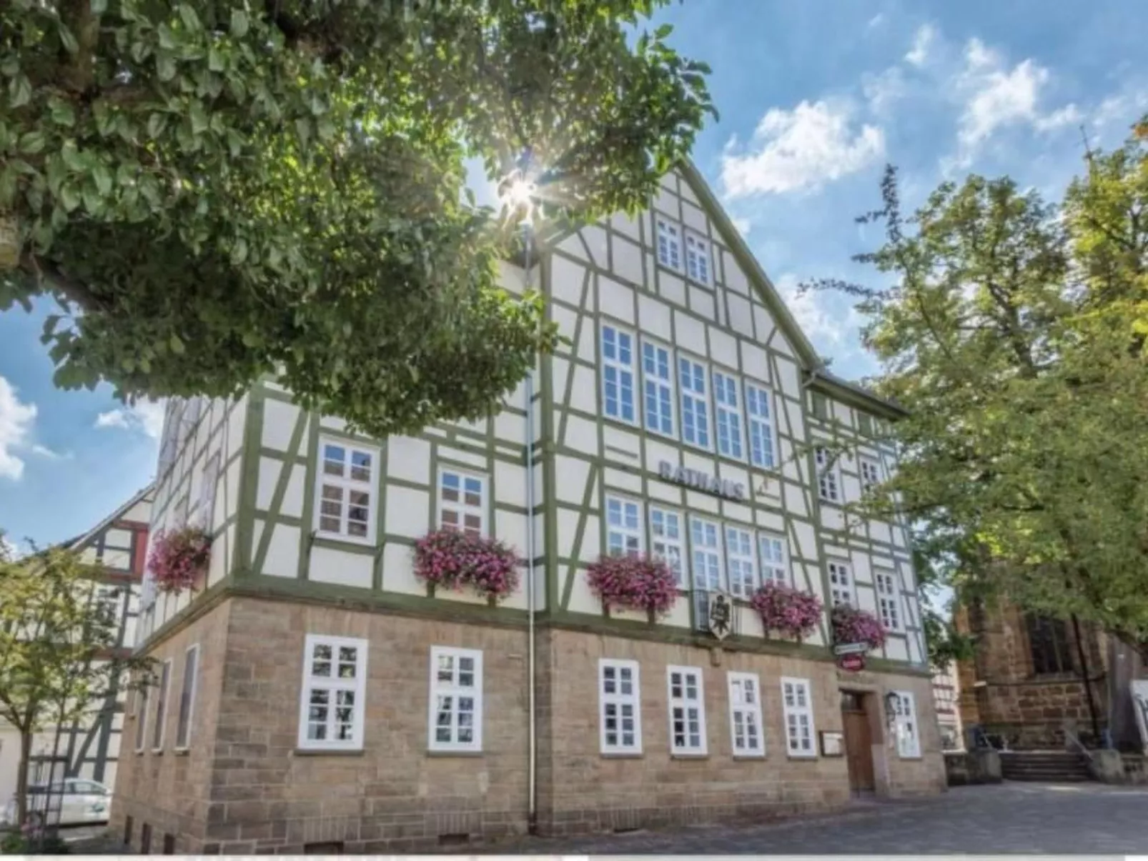 Charmantes Ferienhaus Iris im Waldecker Land-Draußen