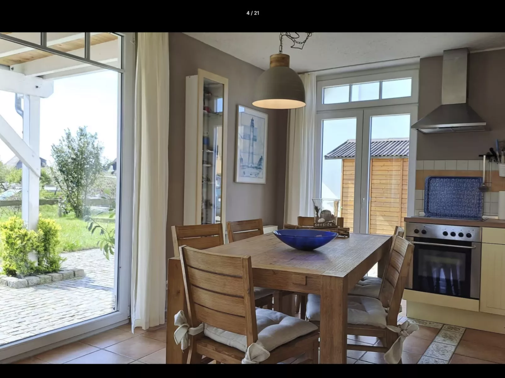 Appartement in Zinnowitz mit Grill-Dedans