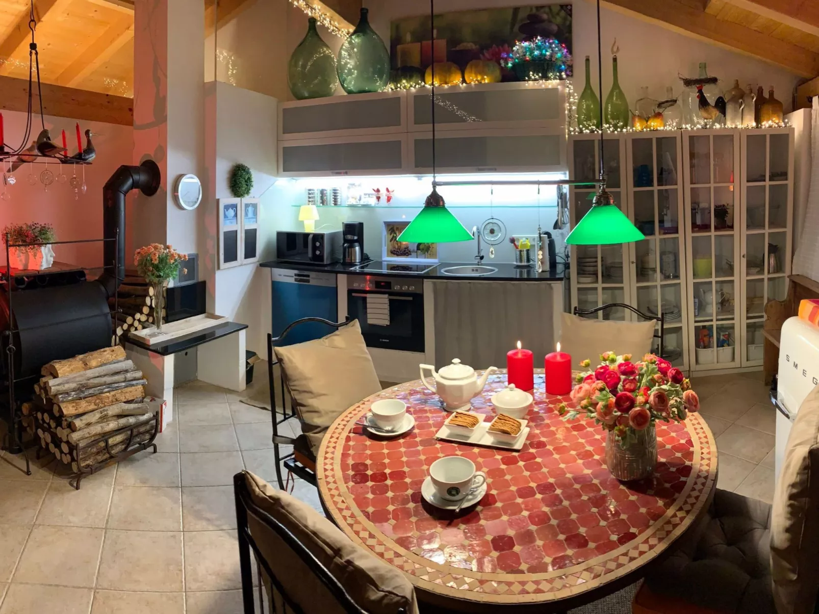 Mit Panoramablick-Inside