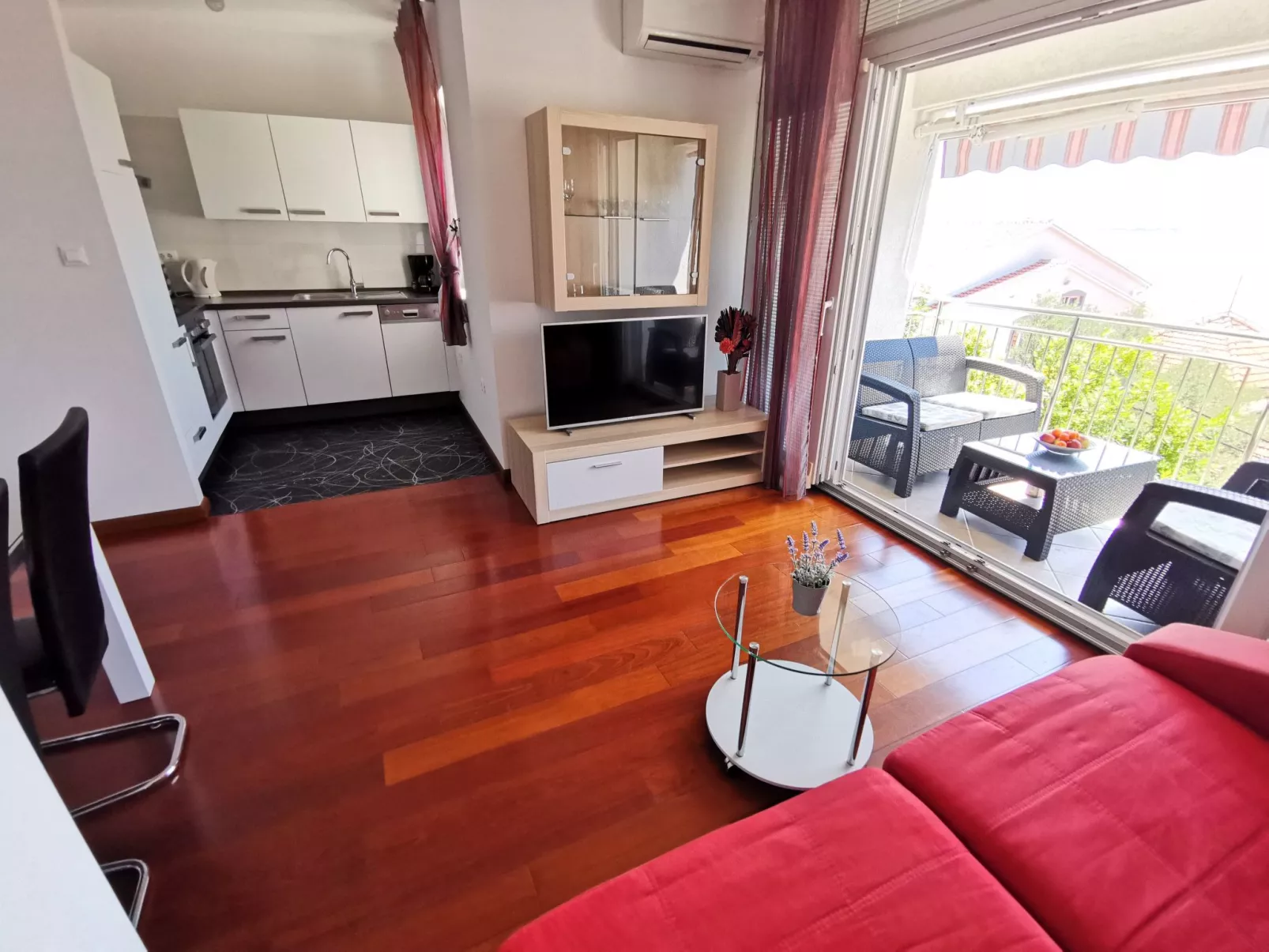 Wohnung 50m vom Strand entfernt-Drinnen