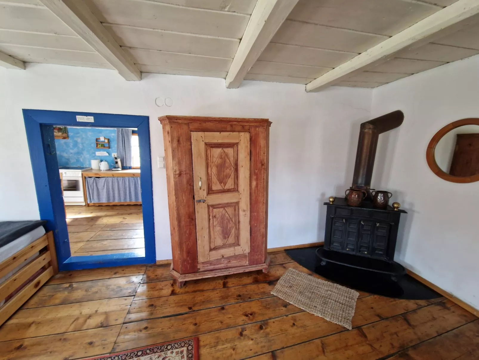 Fachwerkhaus mit Jacuzzi-Dedans