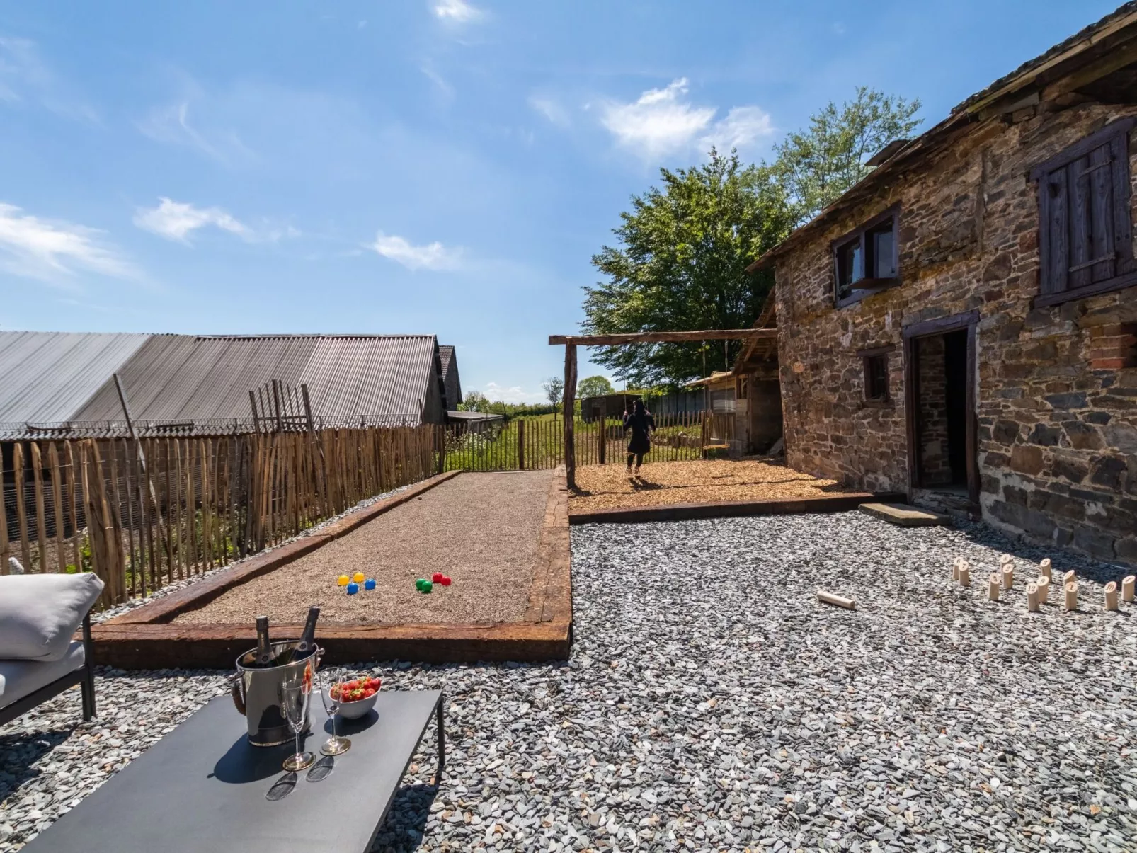 Landhaus mit Jacuzzi-Outside