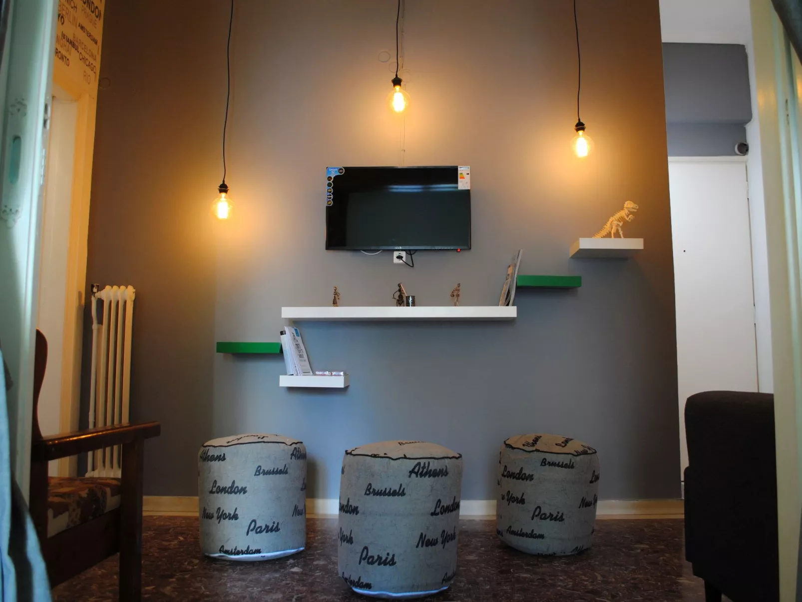 Athens SmArt 3-Room Apartment-Dedans