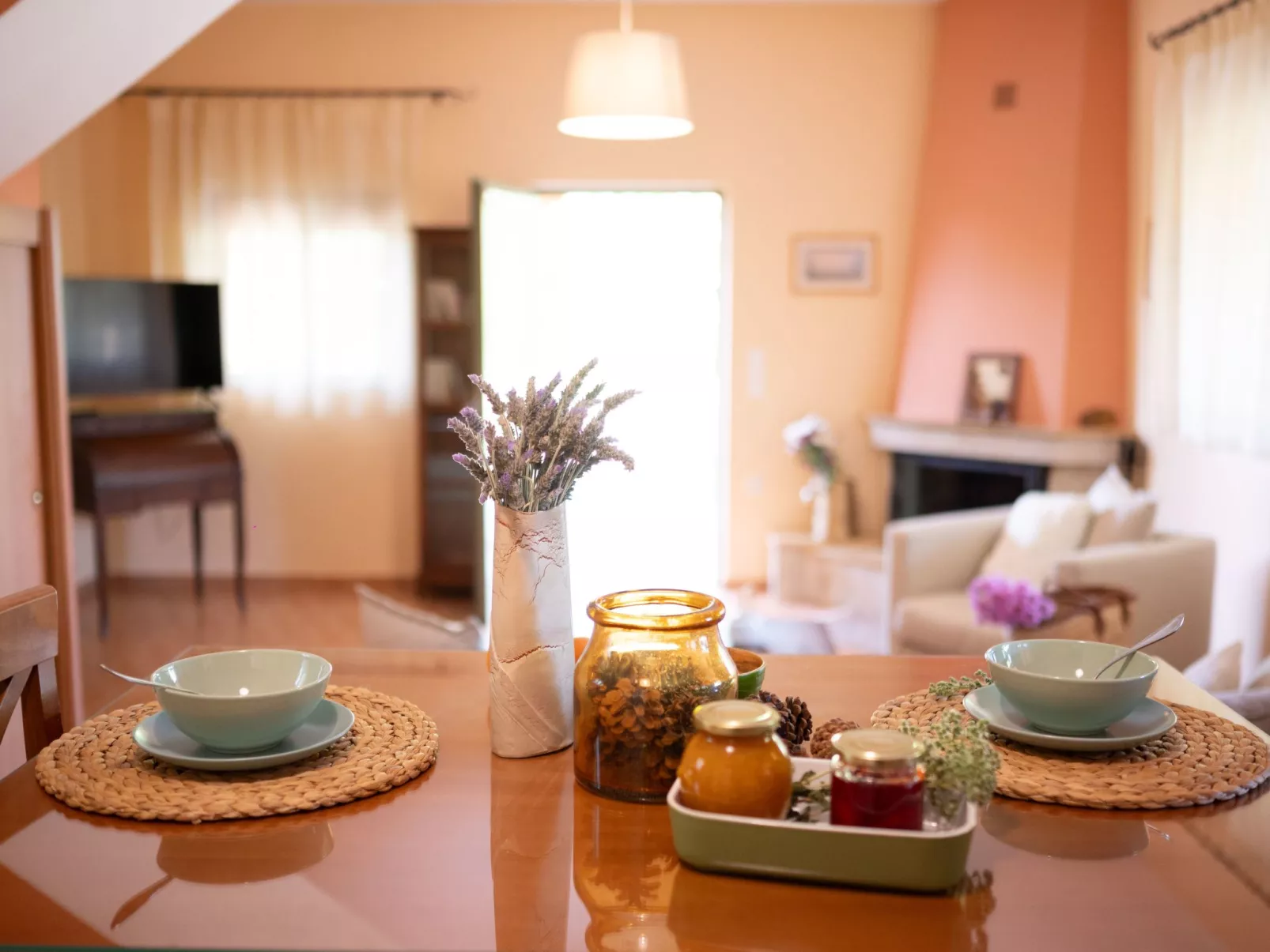 Haus in Nea Tirintha mit privatem Parkplatz-Dedans