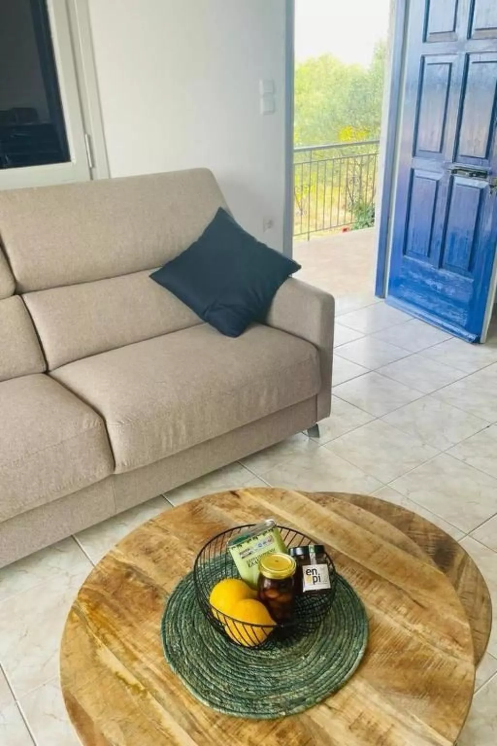 Villa Blue Cocoon mit Meerblick-Dedans