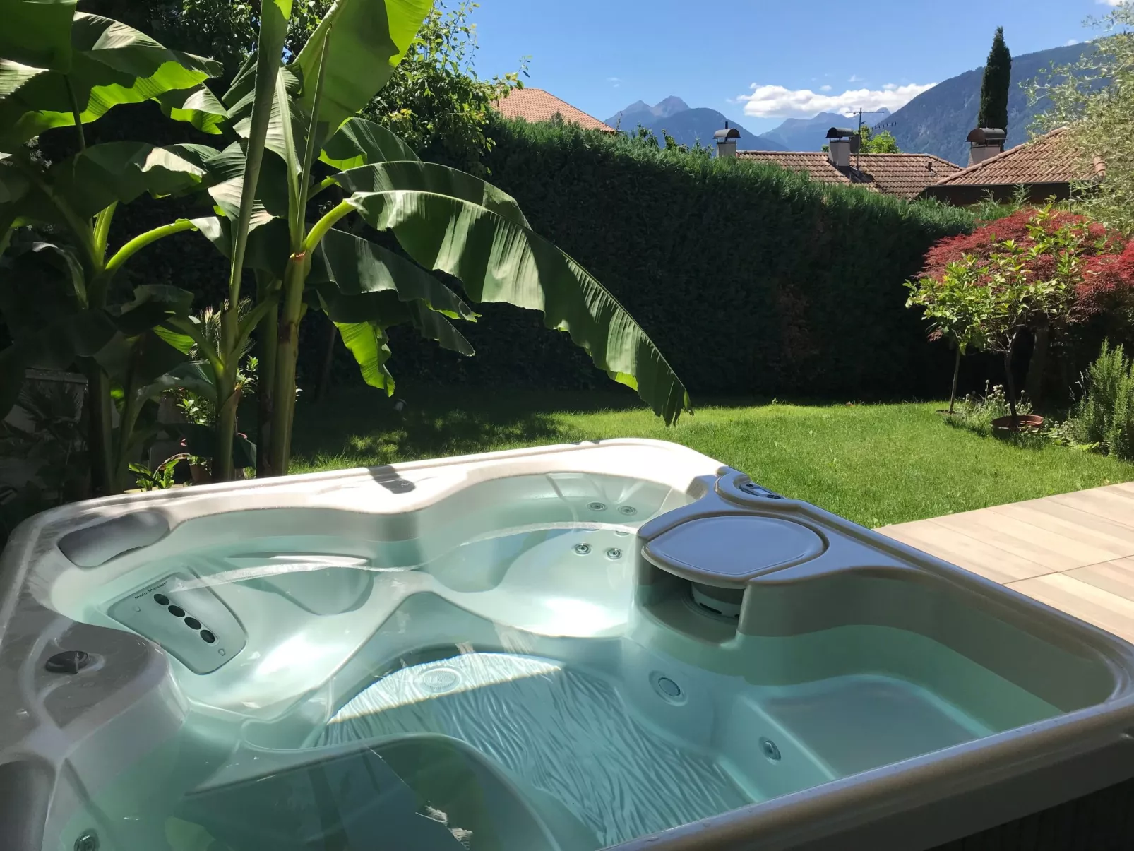 Appartement in Schenna mit Botanischem Garten-Dehors