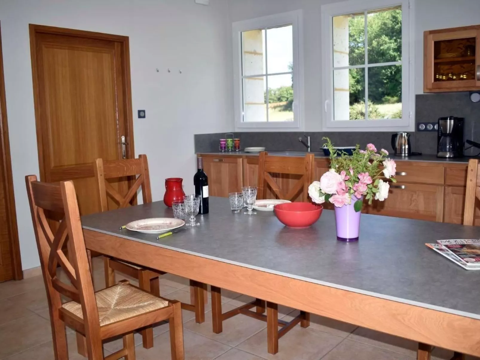 Swimmingpool, ruhig auf dem Land für zwei-Inside